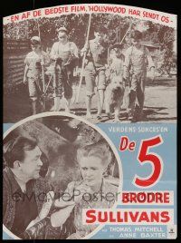 6z484 SULLIVANS Danish R60s Anne Baxter, Thomas Mitchell & 5 doomed brothers in World War II!