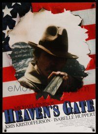 6z048 HEAVEN'S GATE German '85 Michael Cimino, Christopher Walken w/shotgun!
