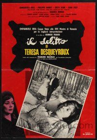 6z154 THERESE Italian photobusta '63 Georges Franju's Therese Desqueyroux, Emmanuelle Riva!