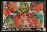6z357 PREA CALD PENTRU LUNA MAI Polish 26x38 '86 Maria Callas Dinescu directed, K. Lada art!