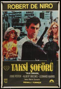 6z189 TAXI DRIVER Turkish '76 classic Robert De Niro, directed by Martin Scorsese!