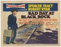 7a080 BAD DAY AT BLACK ROCK TC '55 Spencer Tracy tries to find out just what happened to Kamoko!