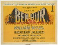 7a100 BEN-HUR TC '60 William Wyler classic religious epic, winner of 11 Academy Awards!