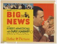 7a111 BIG NEWS TC '29 sexy Carole Lombard leaves husband Robert Armstrong because he's a drunk!
