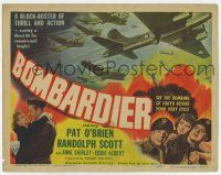 7a140 BOMBARDIER TC '43 Pat O'Brien, Randolph Scott, Anne Shirley, see bombing of Tokyo in WWII!