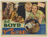 7a171 BURNING GOLD TC '36 out of Earth rushed an ocean of oil to sweep William Boyd off his feet!