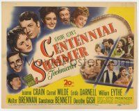 7a194 CENTENNIAL SUMMER TC '46 Jeanne Crain, Cornel Wilde, Linda Darnell & cast, Jerome Kern!