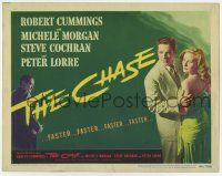 7a197 CHASE TC '46 Peter Lorre, Robert Cummings & pretty Michele Morgan, film noir!