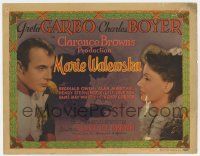 7a221 CONQUEST TC '37 Greta Garbo as Marie Walewska, Charles Boyer as Napoleon Bonaparte!