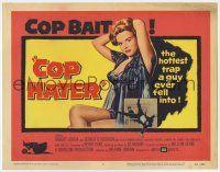 7a223 COP HATER TC '58 Ed McBain gritty film noir, the hottest trap a guy ever fell into!