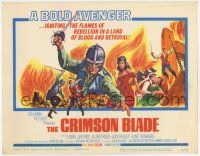 7a233 CRIMSON BLADE TC '63 Oliver Reed igniting flames of rebellion in a land of blood & betrayal!