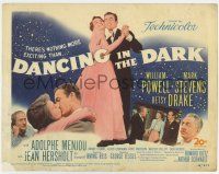7a242 DANCING IN THE DARK TC '49 William Powell, Betsy Drake, Mark Stevens, nothing more exciting!
