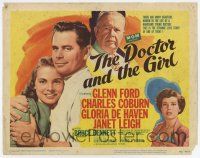 7a282 DOCTOR & THE GIRL TC '49 Glenn Ford, Janet Leigh, Charles Coburn, Gloria De Haven!