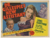 7a290 DR. GILLESPIE'S NEW ASSISTANT TC '42 different image of Lionel Barrymore & sexy Susan Peters!