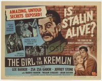 7a408 GIRL IN THE KREMLIN TC '57 Stalin's weird fetishism, strange rituals + Zsa Zsa Gabor!