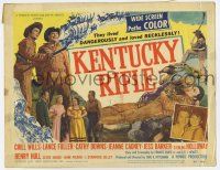 7a534 KENTUCKY RIFLE TC '55 cowboy Chill Wills, they lived dangerously & loved recklessly!