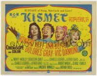 7a542 KISMET TC '57 Howard Keel, Ann Blyth, ecstasy of song, spectacle & love!
