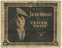 7a615 OLIVER TWIST TC '22 best image of Jackie Coogan in Charles Dickens' immortal masterpiece!