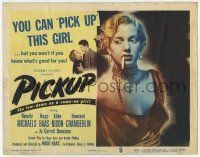 7a640 PICKUP TC '51 one of the very best bad girl images, sexy smoking Beverly Michaels!