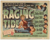 7a659 RAGING TIDE TC '51 sexy bad girl Shelley Winters, Richard Conte, Stephen McNally, Bickford