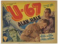 7a683 SEA GHOST TC R39 Alan Hale fights in the Navy during World War I, re-titled U-67!