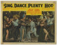 7a695 SING DANCE PLENTY HOT TC '40 Ruth Terry & Johnny Downs dancing in a Latin musical number!