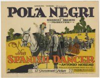 7a714 SPANISH DANCER TC '23 great image of Pola Negri & traveling gypsies in Spain!