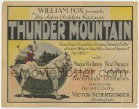 7a767 THUNDER MOUNTAIN TC '25 Madge Bellamy as a girl whose soul was saved against her will!