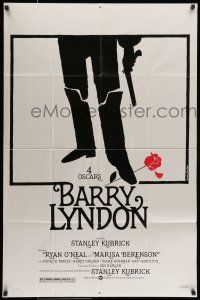 7b074 BARRY LYNDON awards 1sh '75 Stanley Kubrick, Ryan O'Neal, great art by Joineau Bourduge!