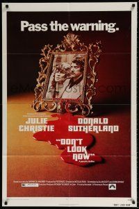 7b210 DON'T LOOK NOW 1sh '74 Julie Christie, Donald Sutherland, directed by Nicolas Roeg!