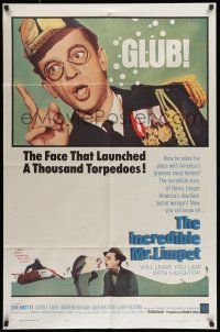 7b402 INCREDIBLE MR. LIMPET 1sh '64 wacky Don Knotts turns into a cartoon fish!