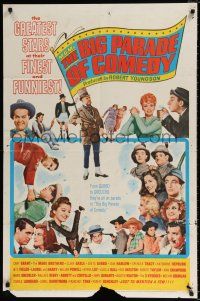 7b504 MGM'S BIG PARADE OF COMEDY 1sh '64 Marx Bros., Abbott & Costello, Lucille Ball!