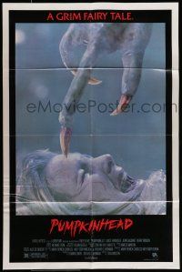 7b652 PUMPKINHEAD UA style 1sh '88 directed by Stan Winston, Lance Henriksen, creepy horror image!