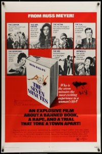 7b775 SEVEN MINUTES 1sh '71 from the sexmaster Russ Meyer, a trial that tore a town apart!