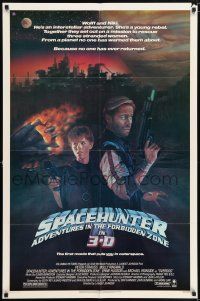 7b833 SPACEHUNTER ADVENTURES IN THE FORBIDDEN ZONE 1sh '83 Molly Ringwald, Peter Strauss