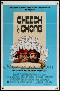 7b849 STILL SMOKIN' 1sh '83 Cheech & Chong will have you rollin' in your seats, drugs!