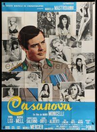 7c760 CASANOVA '70 French 1p '65 Marcello Mastroianni + montage of Virna Lisi & sexy girls!