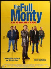 7c806 FULL MONTY advance French 1p '97 Peter Cattaneo, Carlyle, Wilkinson, Addy, male strippers!