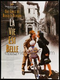 7c867 LIFE IS BEAUTIFUL French 1p '98 Roberto Benigni's La Vita e bella, Nicoletta Braschi
