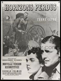 7c872 LOST HORIZON French 1p R80s Frank Capra's greatest production starring Ronald Colman!