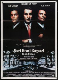7c613 GOODFELLAS Italian 1p '90 Robert De Niro, Joe Pesci, Ray Liotta, Martin Scorsese classic!