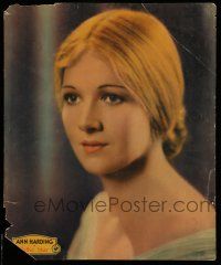 7c007 ANN HARDING jumbo LC '30s wonderful head & shoulders portrait of the pretty leading lady!