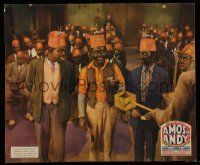 7c013 CHECK & DOUBLE CHECK jumbo LC '30 Amos 'n' Andy at meeting draw to enter haunted house!