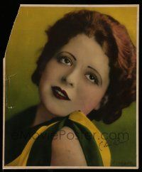 7c019 CLARA BOW jumbo LC '20s great head & shoulders portrait of the sexy redheaded It Girl!