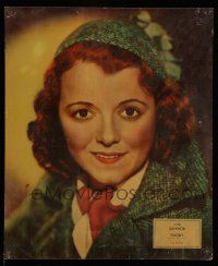 7c051 PADDY THE NEXT BEST THING jumbo LC '33 head & shoulders smiling portrait of Janet Gaynor!