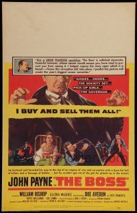 7c116 BOSS WC '56 judges, Governors, pick-up girls, John Payne buys and sells them all!