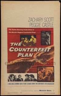 7c142 COUNTERFEIT PLAN WC '57 the inside story of the world's biggest conterfeiting ring!