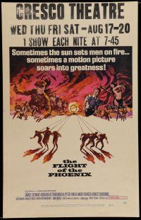 7c179 FLIGHT OF THE PHOENIX WC '66 directed by Robert Aldrich, James Stewart, Richard Attenborough