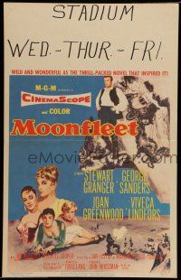7c270 MOONFLEET WC '55 Fritz Lang, Stewart Granger, Joan Greenwood, sexy Viveca Lindfors!
