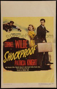 7c333 SHOCKPROOF WC '49 Cornel Wilde, directed by Douglas Sirk, written by Sam Fuller!
